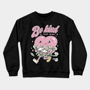 Kindness Heart Mascot Crewneck Sweatshirt